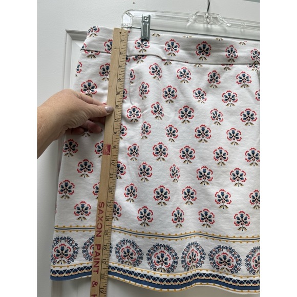 Croft & Barrow Skort - Skirt w/ Shorts Women's Size 18 Floral Print Classic Fit - Picture 8 of 11